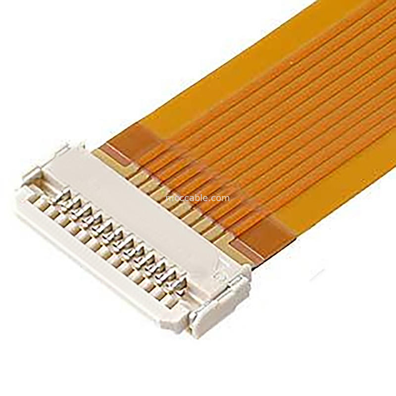 کابل افقی میکرو کواکسیال 0.5mm Pitch DW-5 20598-008T-02 پلاگین گیرنده 8 پین