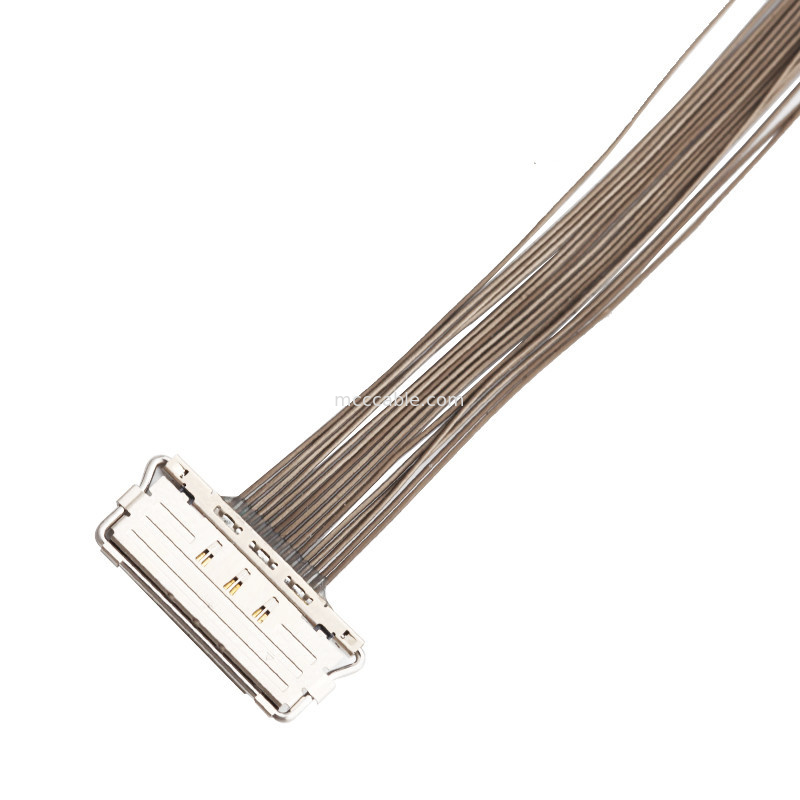 کانکتور نمایشگر LVDS کابل کواکسیال 0.4 میلی متری  20679-20p Micro Coaxial EDP