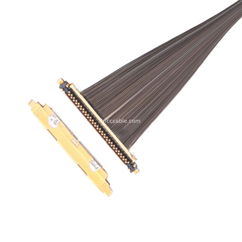 30P Micro Coaxial Cable 20531 030t 02 Micro Coaxial Cable, LCD Edp Cable 0.25mm پیچ