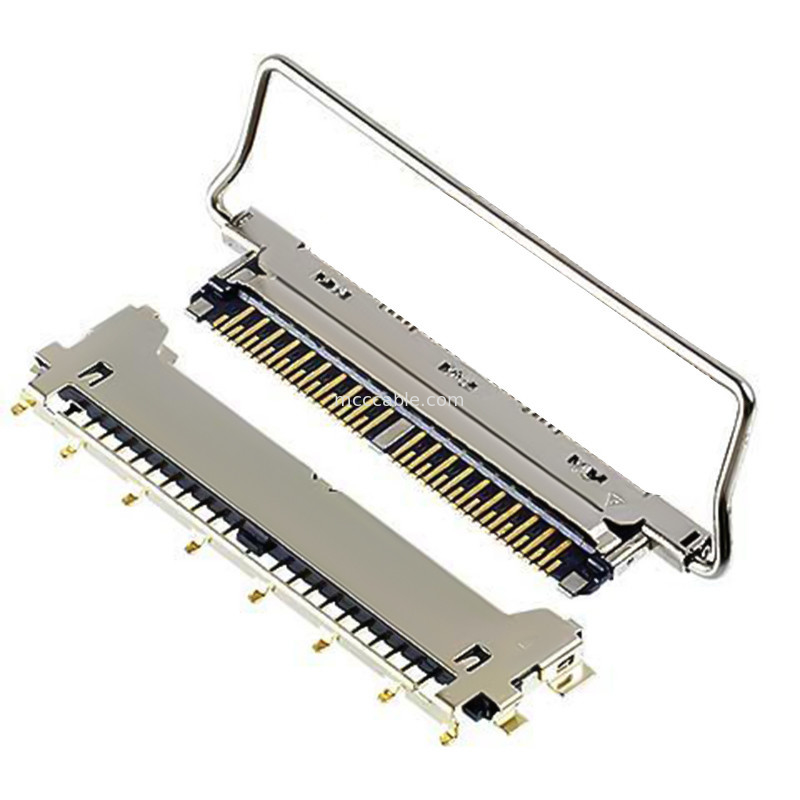کابل 40P بدون پوشش 20978-040T-01 40pin lvds کانکتور 0.25 mm pitch، نوع جفت گیری افقی