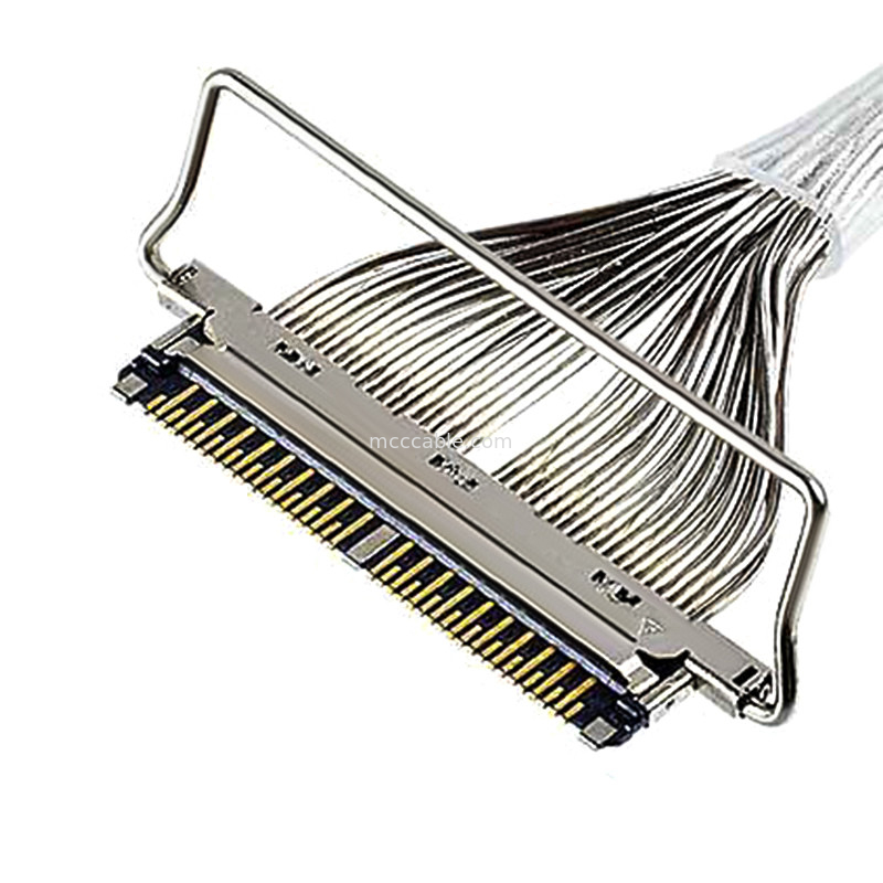 کابل 40P بدون پوشش 20978-040T-01 40pin lvds کانکتور 0.25 mm pitch، نوع جفت گیری افقی