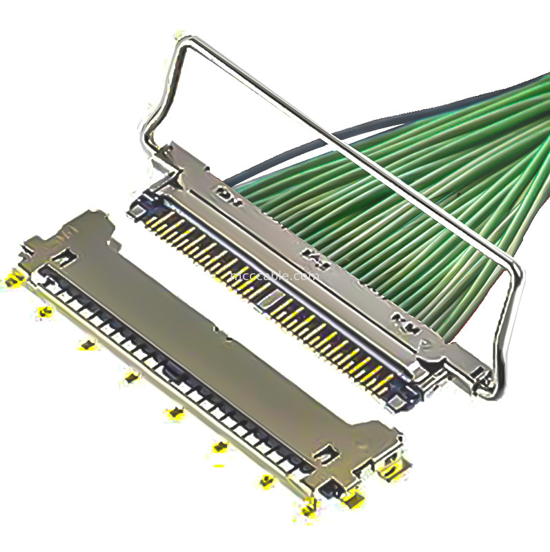 کابل 40P بدون پوشش 20978-040T-01 40pin lvds کانکتور 0.25 mm pitch، نوع جفت گیری افقی