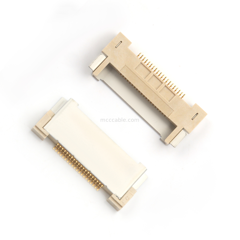کابل LVDS 20143-020E-20F کانکتور کابل هوایی میکرو کواکسیال 0.5mm Pitch برای تجهیزات الکترونیکی