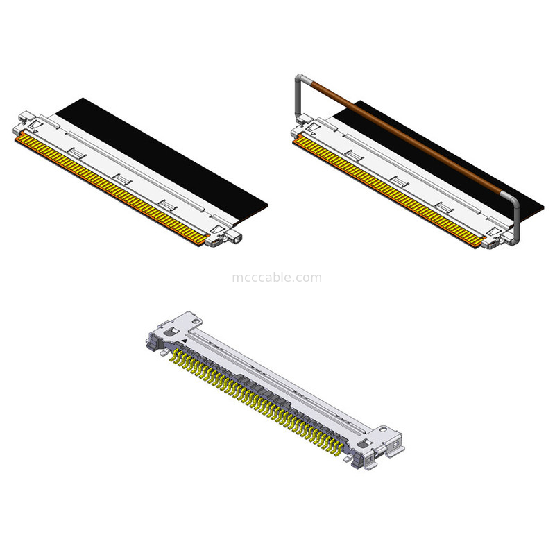 40P اتصالات کابل کواکسیال خودرو 20858-040T-01 40Pin جهت جفت گیری افقی