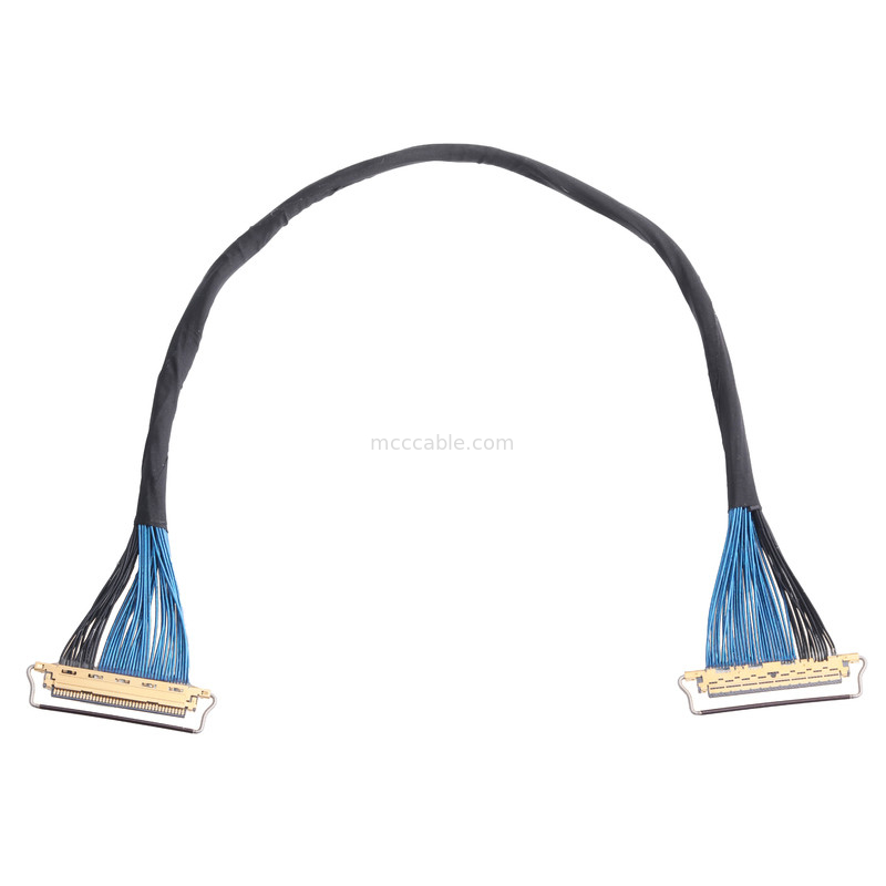 20633-250T-01S 50P 0.4mm pitch نوع جفت گیری افقی کانکتور میکرو کواکسیال با قفل مکانیکی