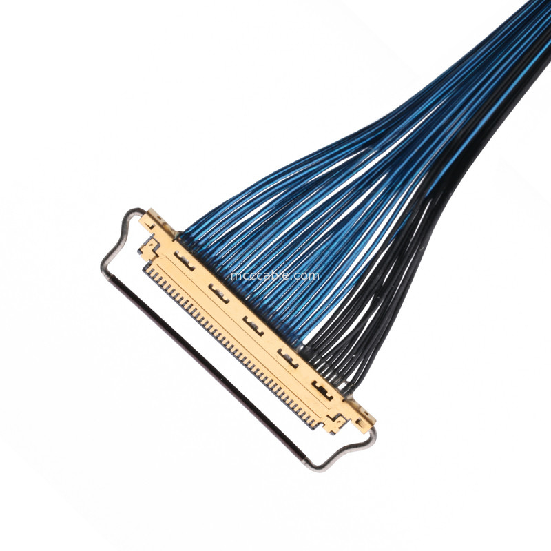 20633-250T-01S 50P 0.4mm pitch نوع جفت گیری افقی کانکتور میکرو کواکسیال با قفل مکانیکی
