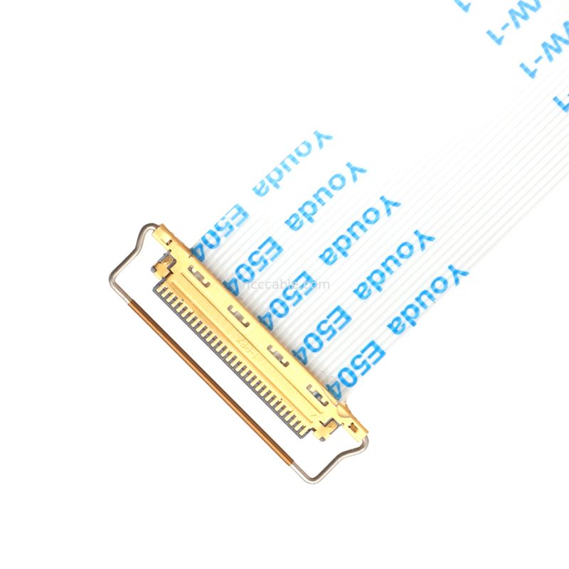 FFC FCP کابل 20454-40P به کابل صاف انعطاف پذیر 40P 0.5mm Pitch برای دوربین های بدون سرنشین پزشکی