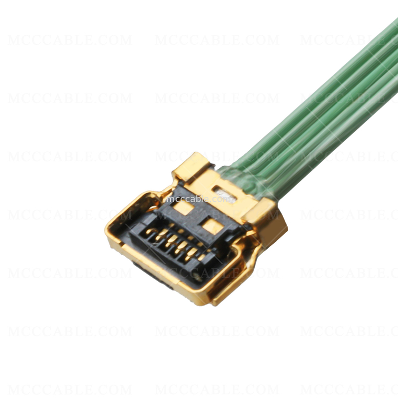 Lvds 5P Micro Coaxial Cable 20380-R30t-060 30pin تا 20857-005t-01 5Pin