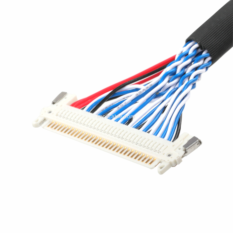 کابل LVDS DF13-4008-1.250 10 به FI-X30HL و KW30-8P-10 800 کابل اتصال کواکسیال