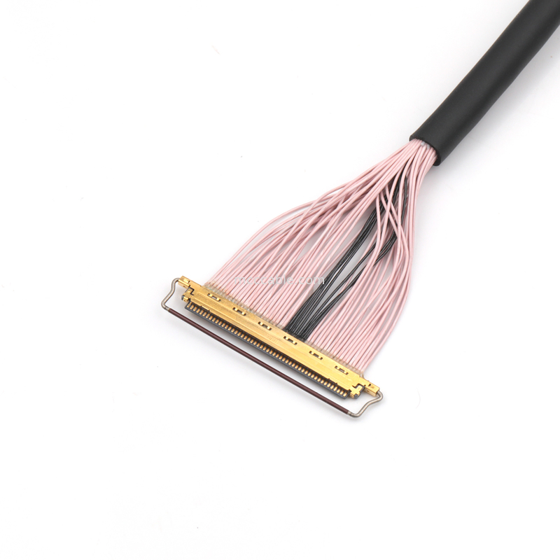 کابل مایکرو کواکسیال 50 پین، 0.4 میلی متر پیچ، محافظت شده، برای انتقال داده های با سرعت بالا