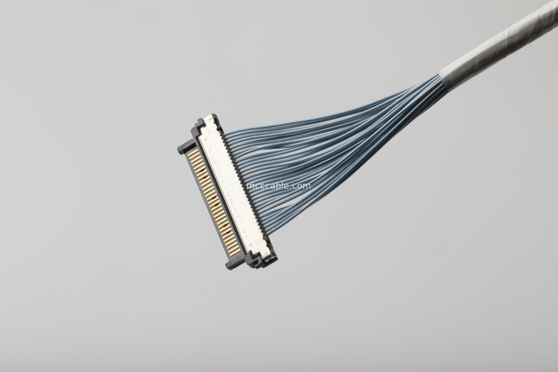 کابل کواکسیال USL20-30SS-005C با گام ریز 0.4 میلی‌متری - مورد استفاده در بردهای مدار چاپی دوربین‌های فیلمبرداری دیجیتال و امنیتی