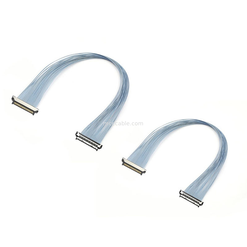 Precision 0.4mm USL20-30SS-016C Micro Coaxial Cable ZIF Connector for 8MP+ High-Resolution Surveillance Cameras