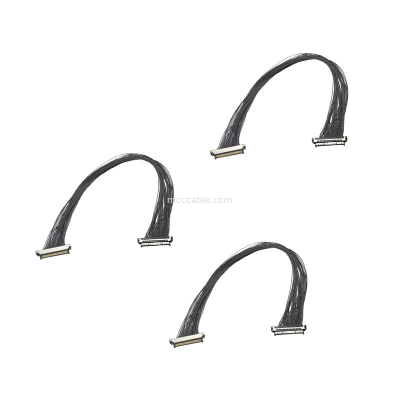 0.4mm USL20-30SS-060B Micro Coaxial Cable Supports 8K@60fps For Next-Gen Professional Cameras
