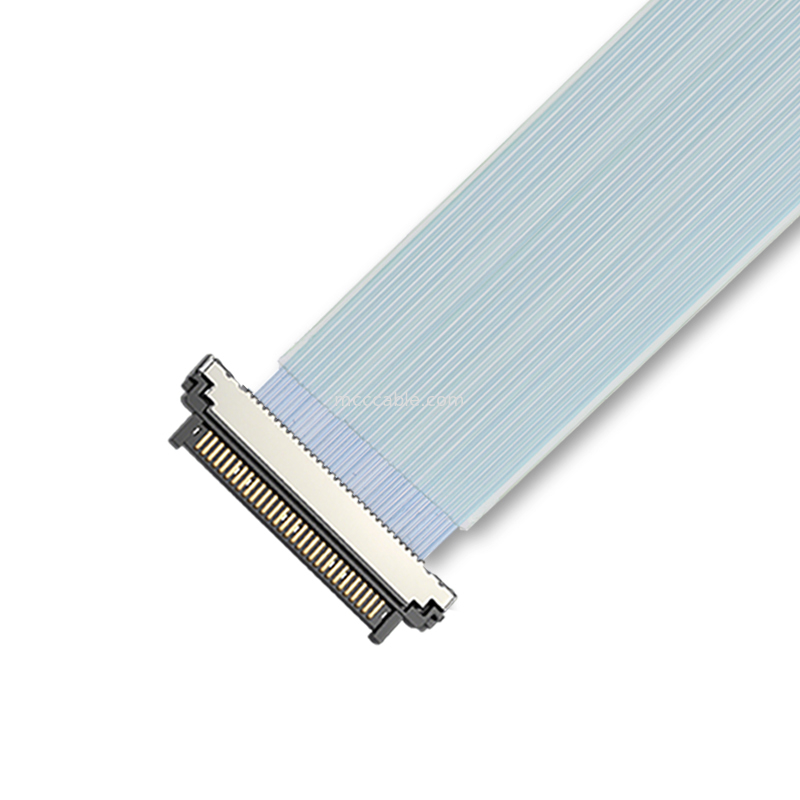 0.4mm USL20-30SS-030BH Micro Coax Ribbon Cable MIL-Spec Harsh Environment Connector For Defense Drones