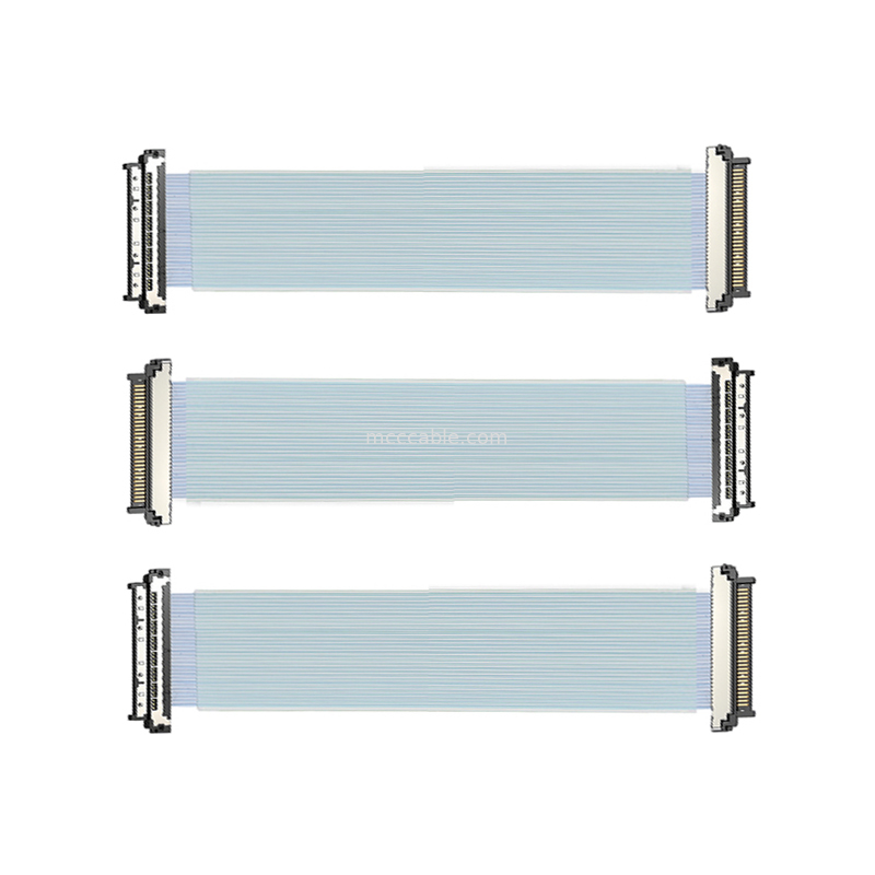 0.4mm USL20-30SS-030BH Micro Coax Ribbon Cable MIL-Spec Harsh Environment Connector For Defense Drones