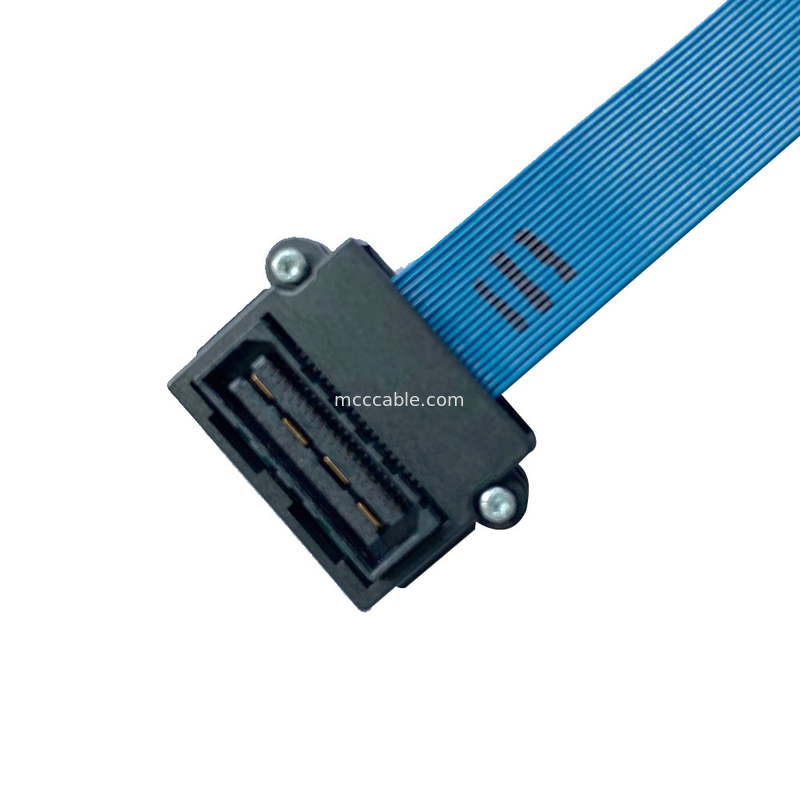 کانکتور صفحه نمایش lvds 0.50 میلی متری QSH 030 01 F D Samtec High Speed ​​Cable