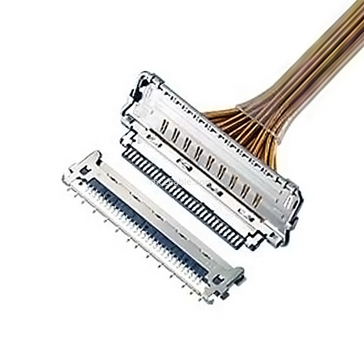 40P 20847 3427 20848 20849 20846 کابل میکرو کواکسیال 0.5mm Pitch 40Pin برای VR Headset Signal
