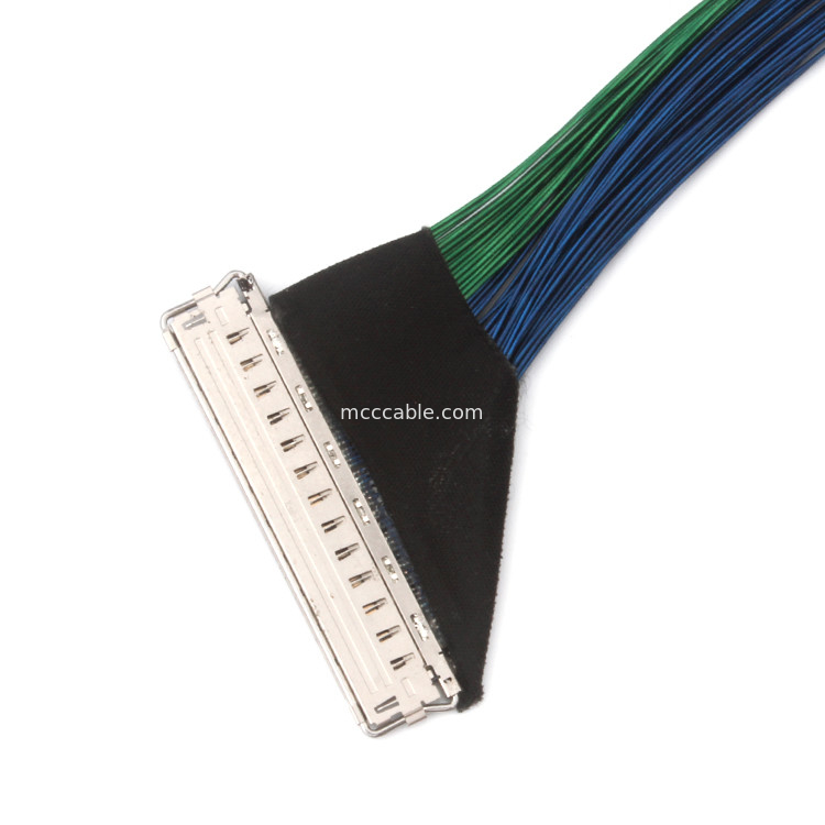 40P 20847 3427 20848 20849 20846 کابل میکرو کواکسیال 0.5mm Pitch 40Pin برای VR Headset Signal