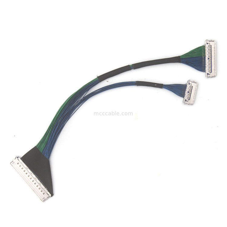 40P 20847 3427 20848 20849 20846 کابل میکرو کواکسیال 0.5mm Pitch 40Pin برای VR Headset Signal
