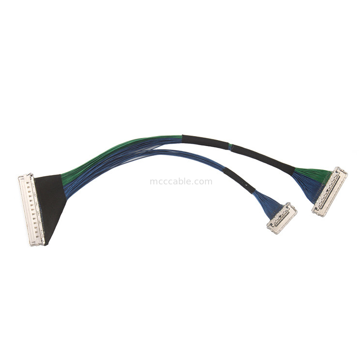 PLUS 20788 060T 01 0.4 mm pitch edp lvds 60 PIN کابل میکرو کواکسیال