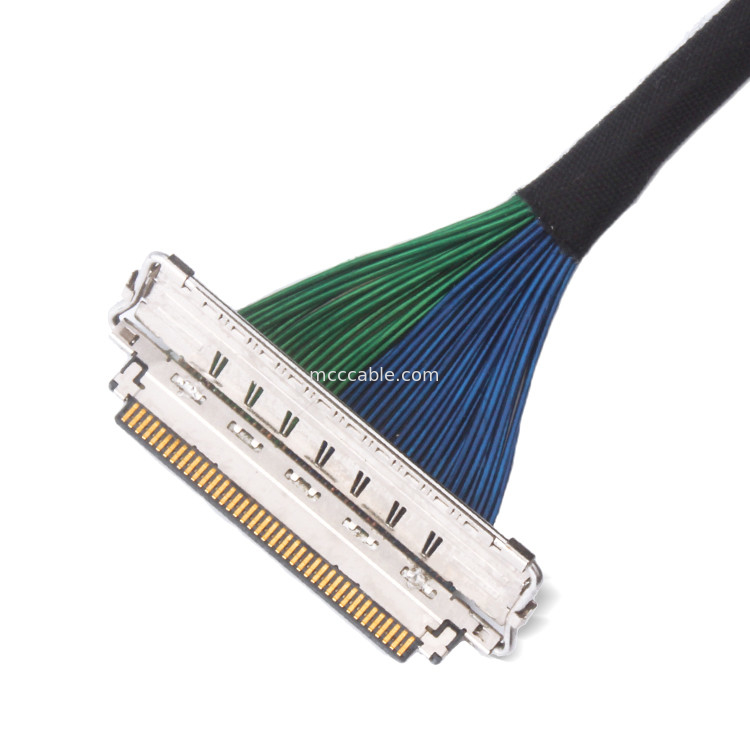 PLUS 20788 060T 01 0.4 mm pitch edp lvds 60 PIN کابل میکرو کواکسیال