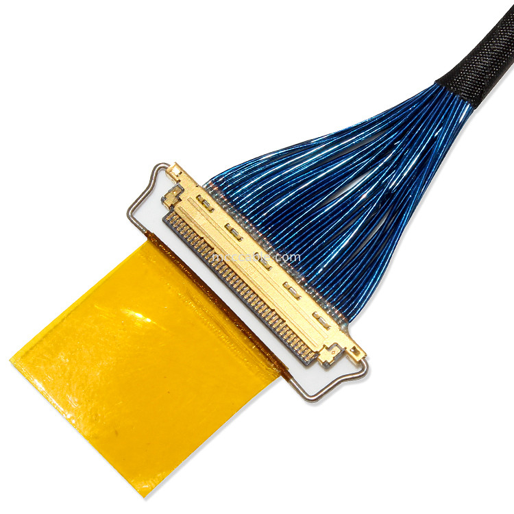 کانکتور نمایشگر lvds 20 گیگابیت بر ثانیه / لاین مینی کواکس کابل انتقال داده با سرعت بالا برای Thunderbolt 3 20633 40T 01