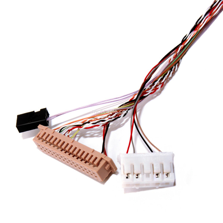 30 پین Lcd Lvds Cable 20345 040t Lvds To Edp کانکتور نمایش Lvds Cable