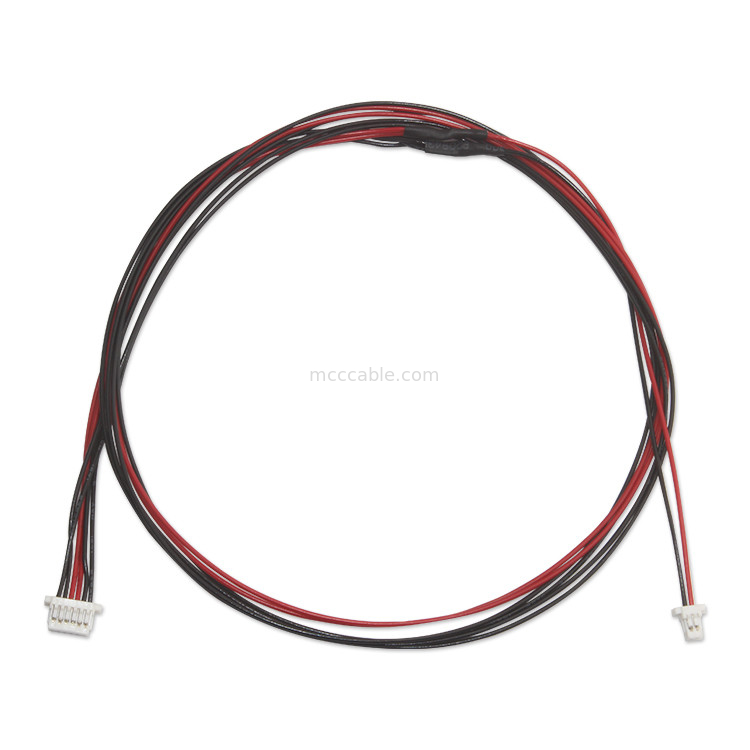 کابل Jst Sh 1.0 تا 6Pin SH1.0 WIRE 500MM اتصال Jst به 3 میلی متر اتصال سیم سفارشی