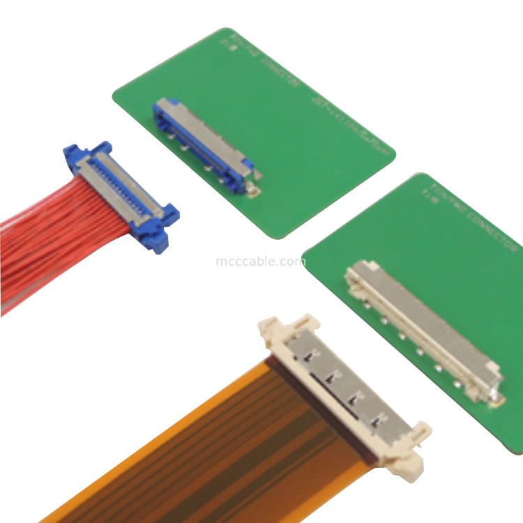 JST FWG 31P-FWG-Z-1 0.5 میلی متر Pitch Wire To Board Wire Harness کانکتور نمایشگر lvds