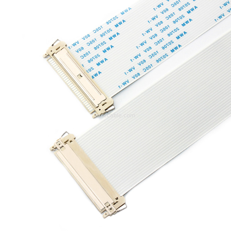 کابل FI X30HL FFC FPC ، کابل LVDS FFC JAE برای صفحه مانیتور LCD