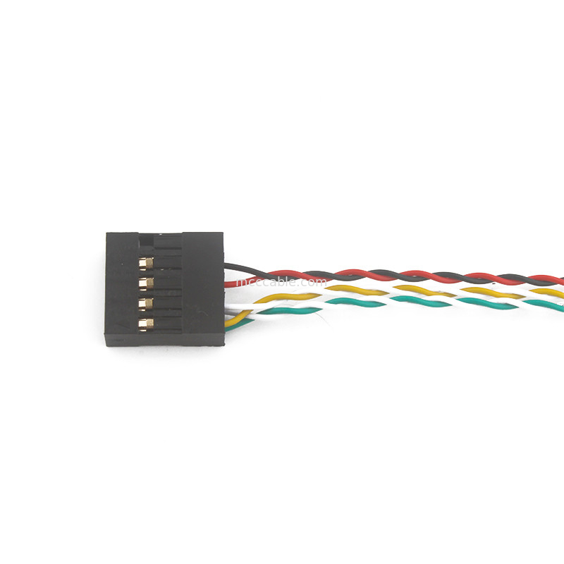 کابل پانل جلویی سفارشی Molex 2255210 2.54 mm برای سیم سیم EMB B75A