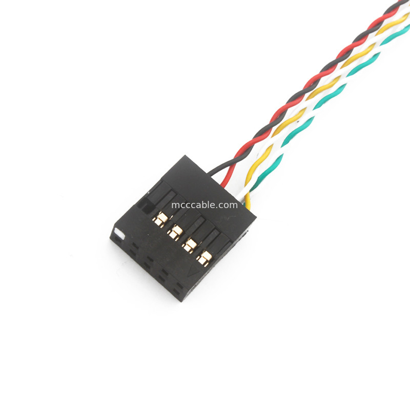 کابل پانل جلویی سفارشی Molex 2255210 2.54 mm برای سیم سیم EMB B75A