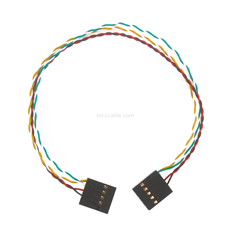 کابل پانل جلویی سفارشی Molex 2255210 2.54 mm برای سیم سیم EMB B75A