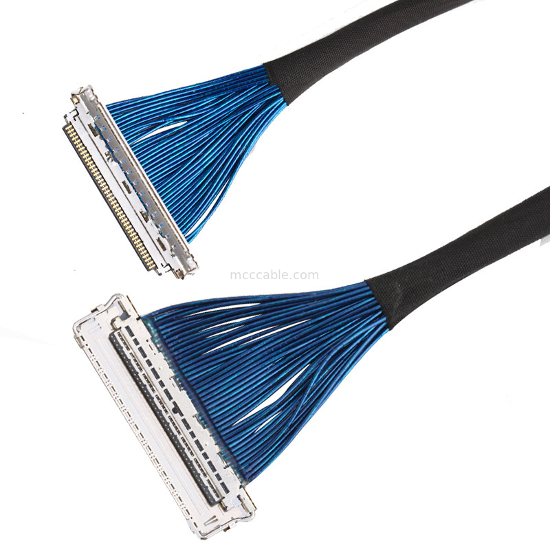 UL 0.5mm Pitch 30 Pin Lvds Cable Mipi Dsi Lvds کابل مونتاژ 20846-030T-01 30P