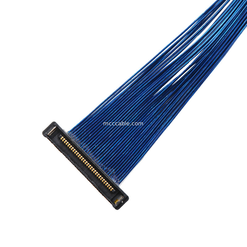 کانکتور نمایشگر lvds 30 پین EDP  Micro Coaxial Cable 20380-R30T-06