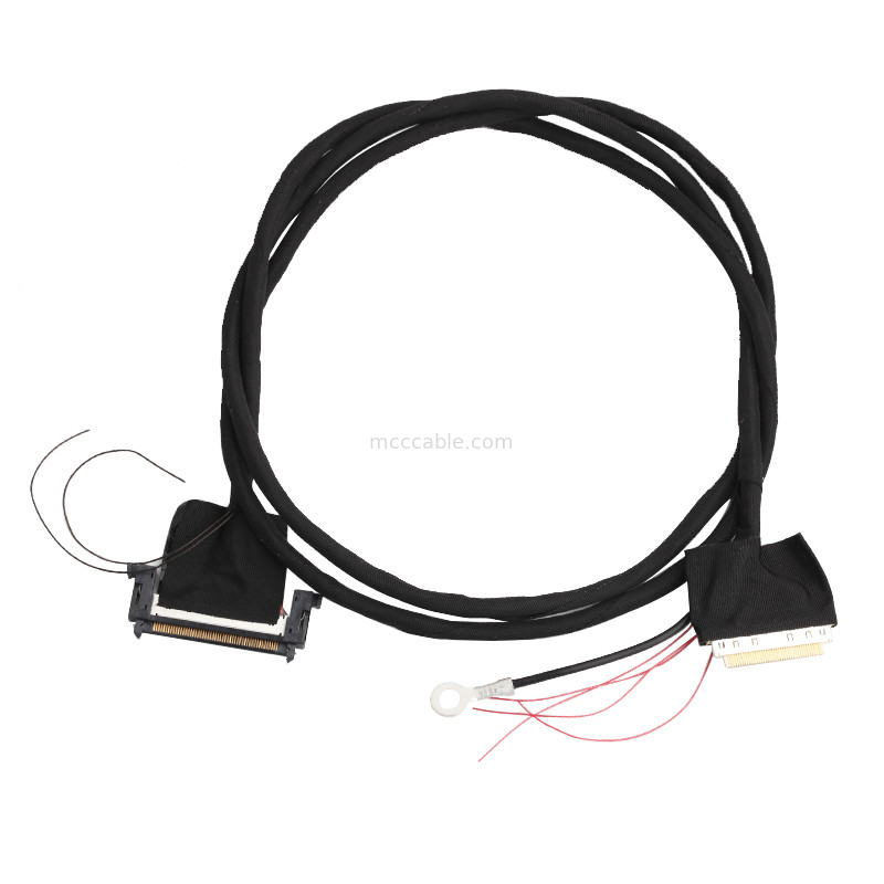 مونتاژ کابل 32AWG LVDS 40 پین 88441-40 تا 50 پین JAE F1-RE51HL