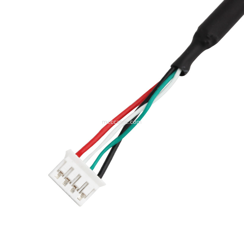 28AWG USB 2.0 TO JST SPH-4 دسته سیم سفارشی 9 پین کانکتور نمایشگر lvds