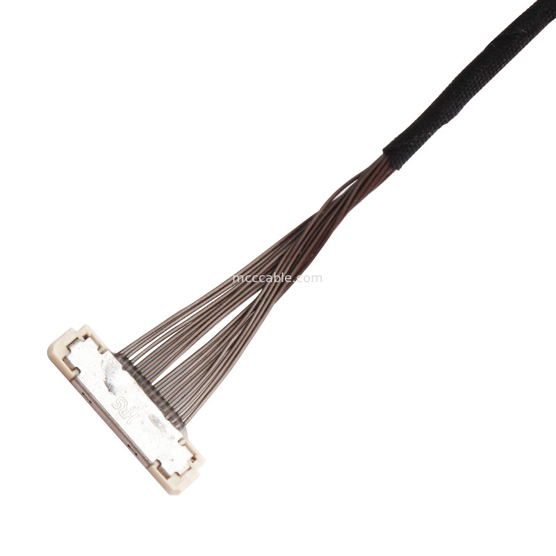 کابل سفارشی DF36C-15P-0.4SD به DC-2813C سیم مهار LVDS EDP برای دوربین گیمبال