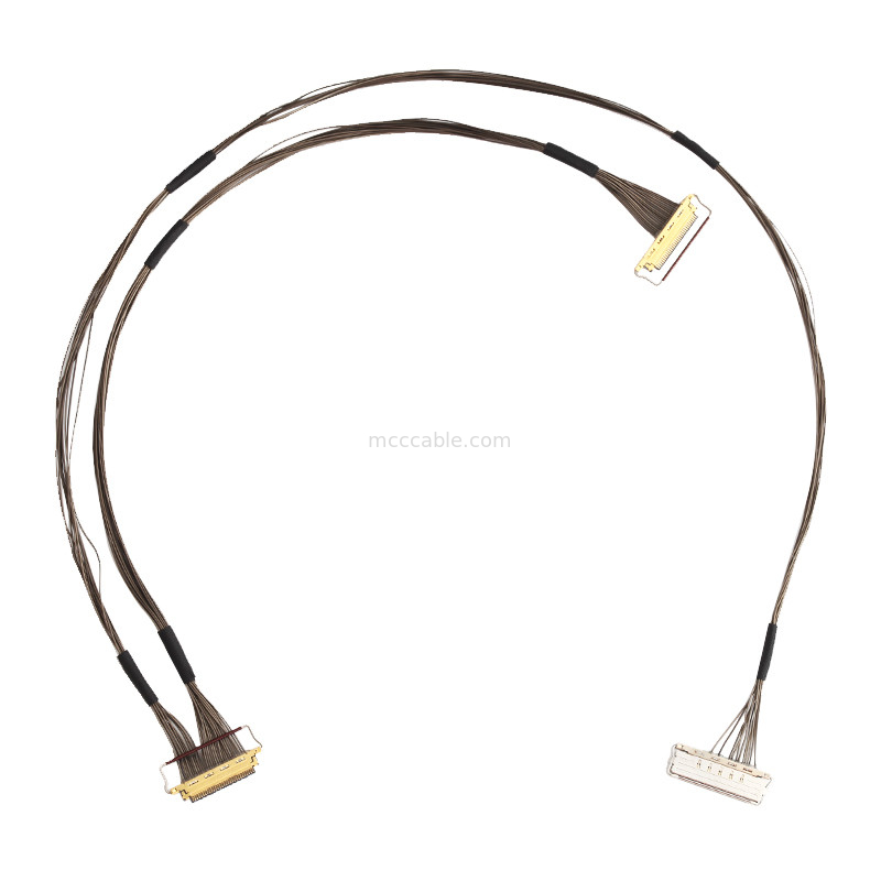 20525-030E-02 تا 20682-030E-02 Lvds Edp کابل مونتاژ برای دوربین Gimbal