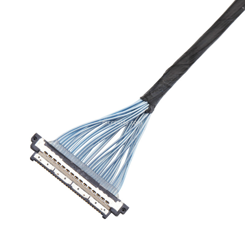 20453-230T-03 تا Kel SSL20-30S کابل کواکسیال میکرو 30P Lvds Edp کابل مونتاژ