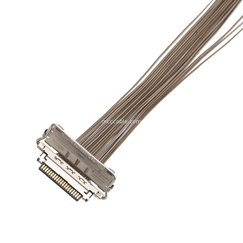 کانکتور نمایشگر LVDS کابل کواکسیال 0.4 میلی متری  20679-20p Micro Coaxial EDP