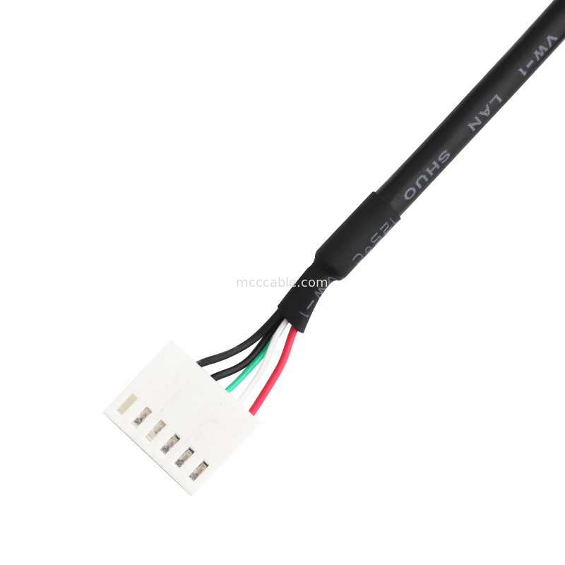 دسته سیم 2.54 میلی متری A2542ha-6p مجموعه پایه پانل کابل Durachill Usb B
