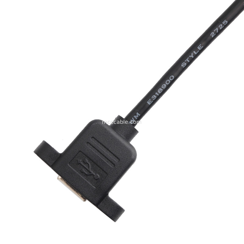 دسته سیم 2.54 میلی متری A2542ha-6p مجموعه پایه پانل کابل Durachill Usb B