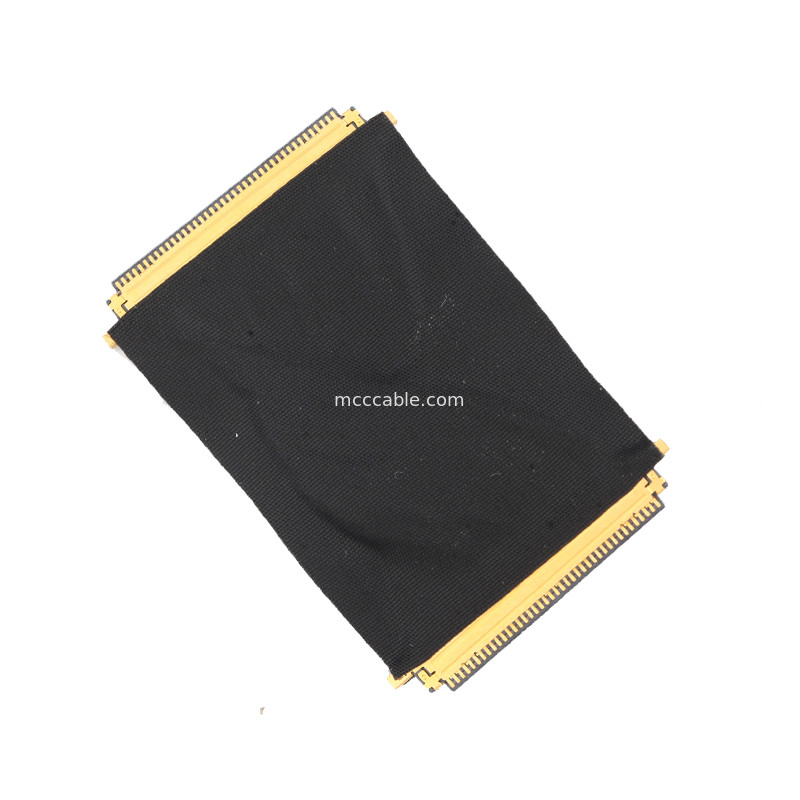 طول 50 میلی متر JAE HD1P040-CSH2 HD1P040MA1 ال سی دی LVDS EDP کابل lvds کابل کانکتور 40 پین