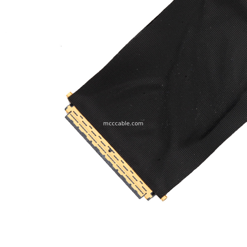 طول 50 میلی متر JAE HD1P040-CSH2 HD1P040MA1 ال سی دی LVDS EDP کابل lvds کابل کانکتور 40 پین