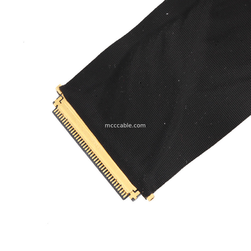 طول 50 میلی متر JAE HD1P040-CSH2 HD1P040MA1 ال سی دی LVDS EDP کابل lvds کابل کانکتور 40 پین
