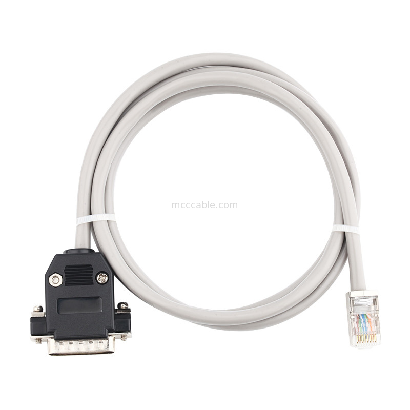 کابل نصب پانل H-DB 26P RJ45 کابل شبکه 8 پین مونتاژ کابل پرسرعت samtec