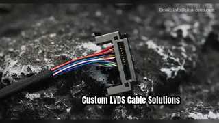 راه حل مونتاژ کابل سفارشی FI RE31HL DF19 20P LVDS