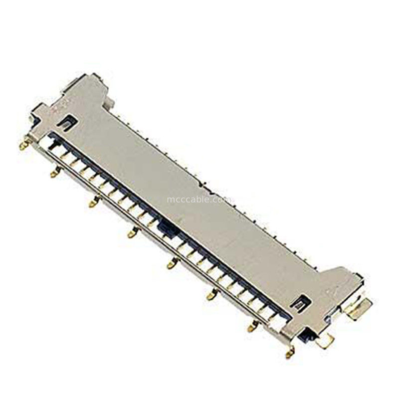 انواع کانکتور lvds کانکتور 40 پین lvds 20977-040T 040E 01 نوع جفت گیری افقی کانکتور میکرو کواکسیال