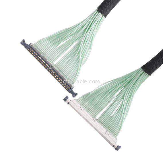 20496-040T-40 20497-040T-30 2679-040-10 20498-040E-41 40P کابل کواکسیال کوچک LVDS